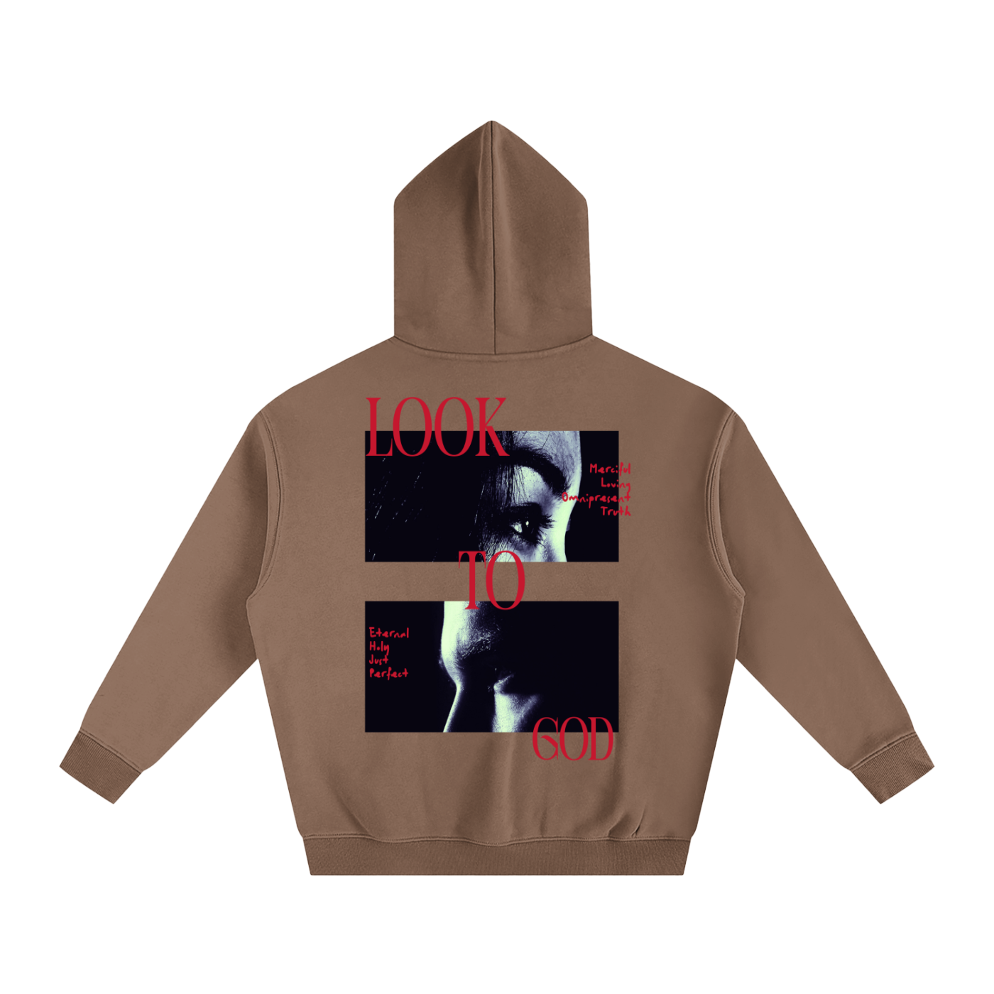 LOOK TO GOD - OVERSIZED HOODIE
