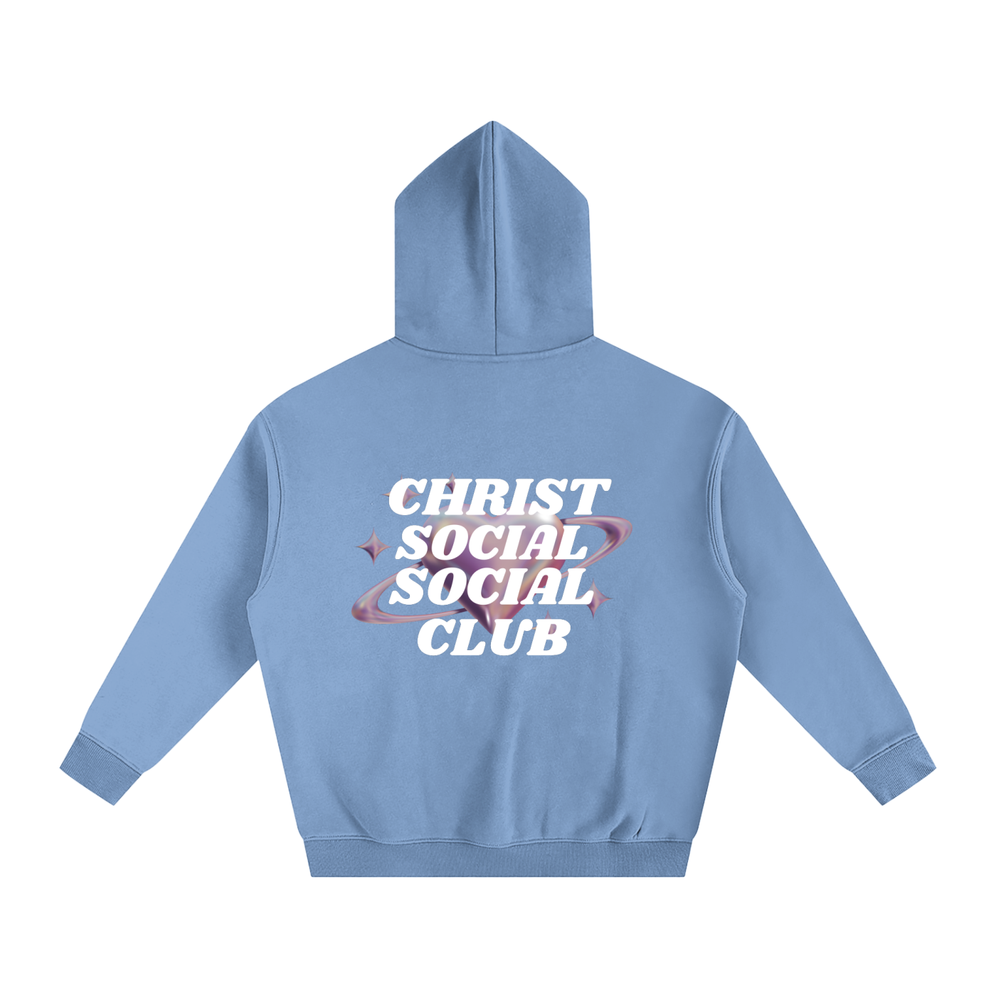Oversize Christ social hoodie