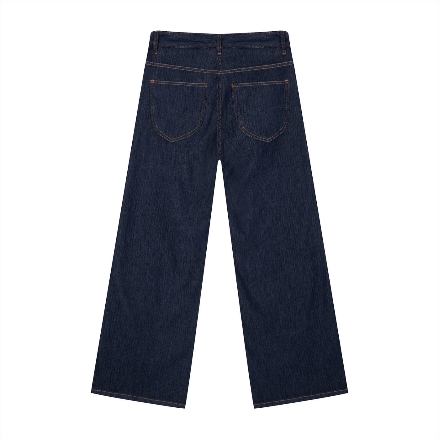 Men's Loose Fit Wide Leg AGAPE Jeans