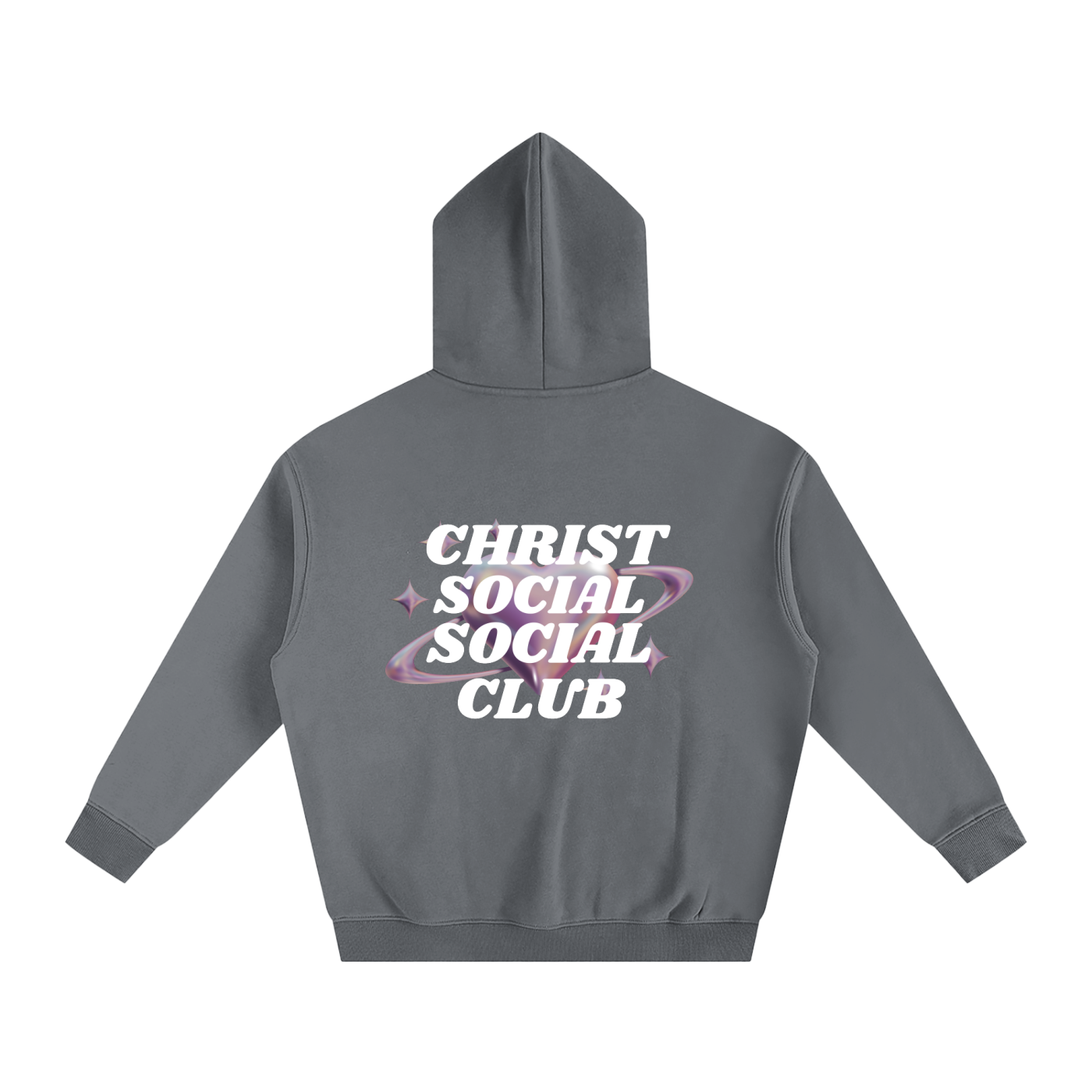 Oversize Christ social hoodie