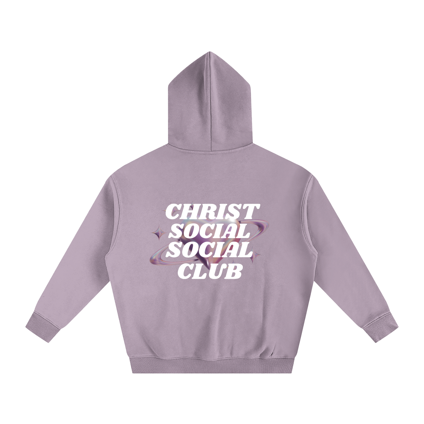 Oversize Christ social hoodie