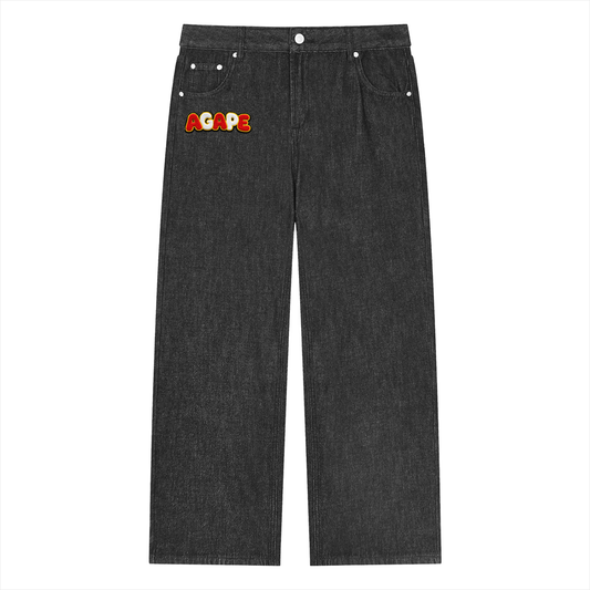 Unisex Straight Leg AGAPE Jeans