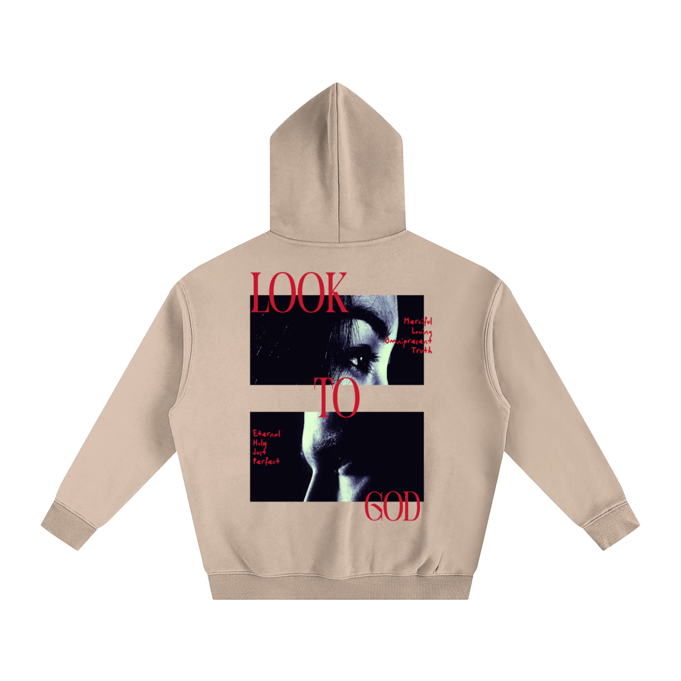 LOOK TO GOD - OVERSIZED HOODIE