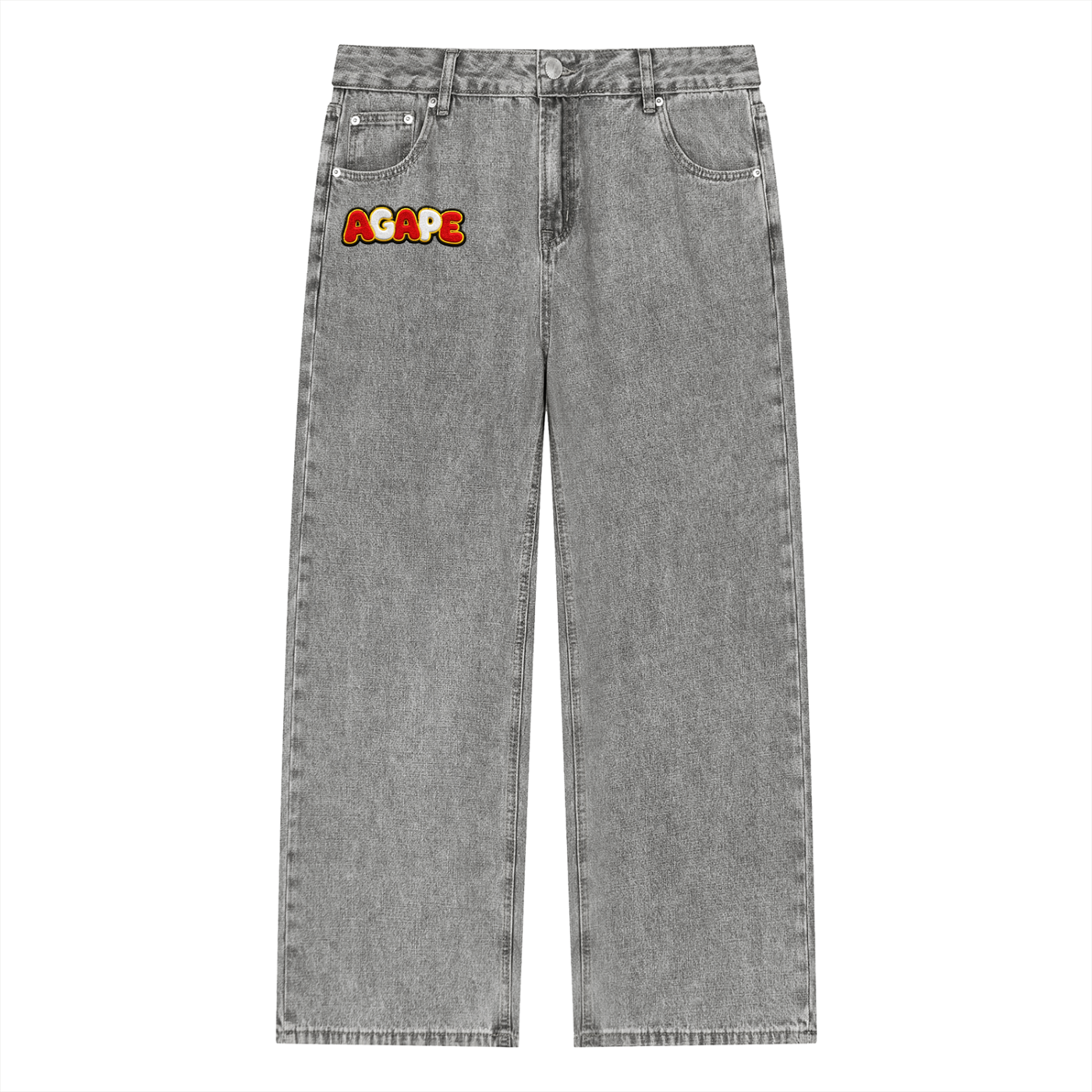 Unisex Straight Leg AGAPE Jeans