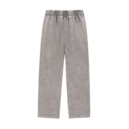 JESUS acid washed sweats