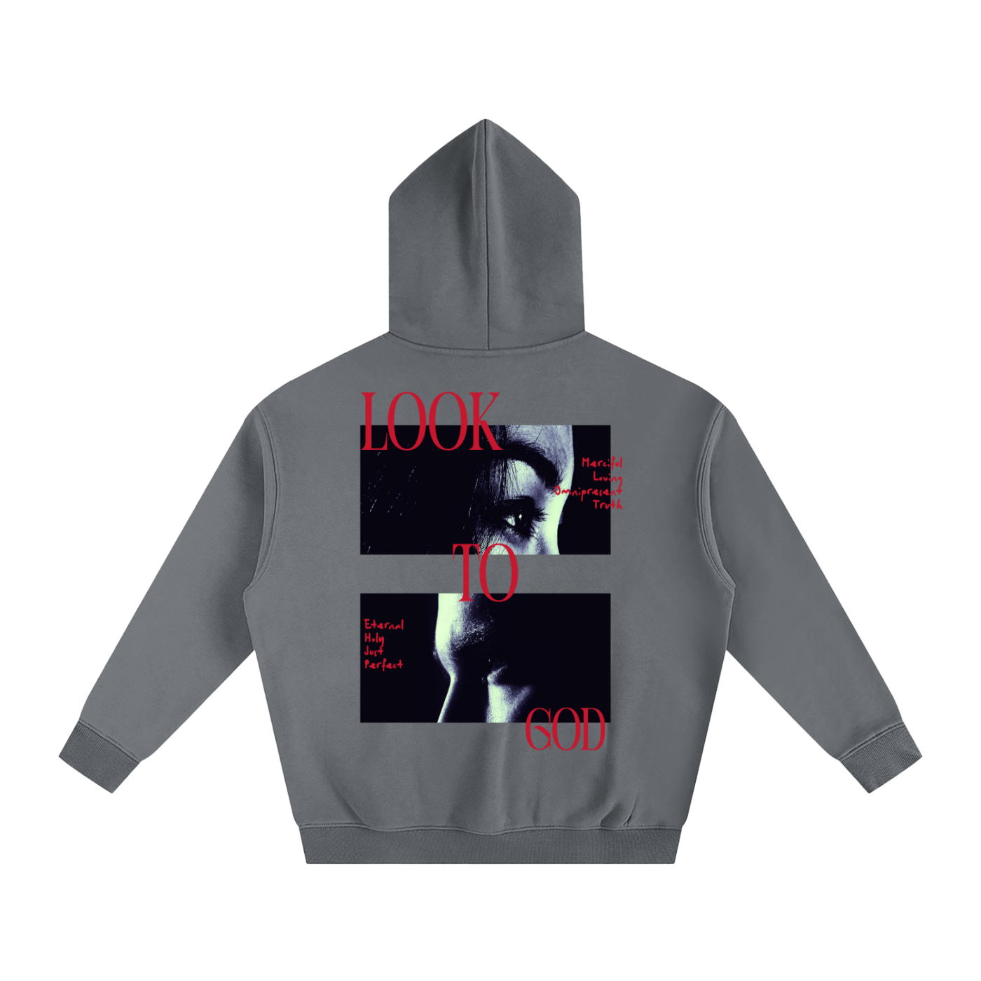LOOK TO GOD - OVERSIZED HOODIE