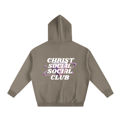 Oversize Christ social hoodie