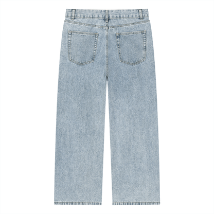 Unisex Straight Leg AGAPE Jeans
